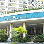 Frontansicht Jomtien Thani Hotel